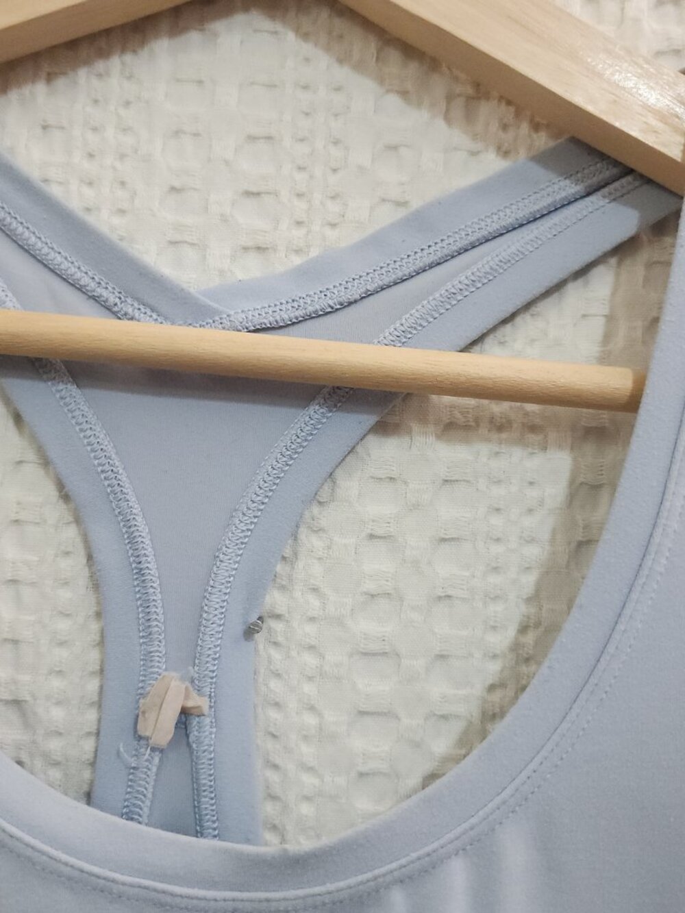 Lululemon Cool Racerback Tank in Light Blue Women's Size 10 - Picture 10 of 12